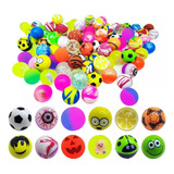 30 Pelota Saltarina Fluo P/ Bolsita Piñata Souvenir Cotillon