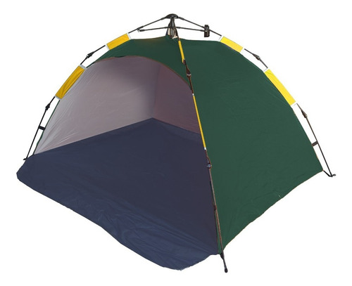 Carpa Autoarmable Automática Poliester Playa Camping Bz3 Color Verde Rj2219