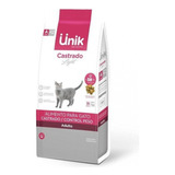 Alimento Unik Gatos Adultos Castrados Control Peso X 7,5kg