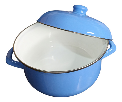 Olla Enlozada 20 Cm 2 Lts Condor Celeste/s.o.s.cocina