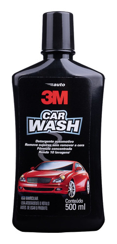 Shampoo Neutro Automotivo Car Wash Brilho Intenso 3m - 500ml
