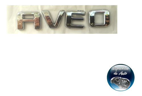 Emblema Logo Insignia Chevrolet Aveo Trasero Foto 2