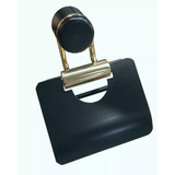 Accesorio Baño Fv Portarrollo 167/42 Negro Oro