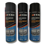 Kit Com 3un Limpa Contatos 300ml Spray W-max 