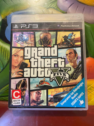 Grand Theft Auto V Ps3 Gta 5