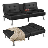 Shahoo Sofa Cama Plegable Convertible Para Sala De Estar, So