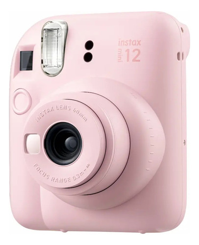 Câmera Instantânea Fujifilm Kit Instax Mini 12 + 10 Filmes Rosa