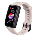 Smartwatch Honor Band 6 1.47  Caja Black, Malla  Coral Pink Arg-b39