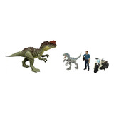 Dinosaurios Jurassic World Yangchuanosaurus, Owen & Blue Set