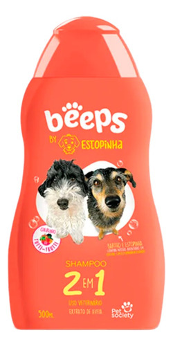 Shampoo Tutti-frutti Beeps Estopinha 2 Em 1 Pet Society Full