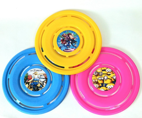 25 Frisbees Minions Pokemon Frozen Star Wars 26 Cm