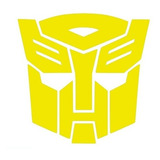 Sticker Reflectivo Vinilo Carro Adhesivo Transformers 7x7cm