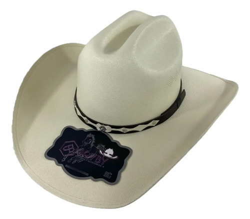 Sombrero Vaquero Para Sol 100% Lona Unisex Horma Americana