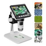 Microscópio Digital 1000x Tela Ips 1080p 4.3 Para Eletrônica