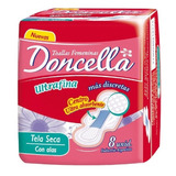 Doncella Toalla Pocket Ultraf Tela Seca X 8