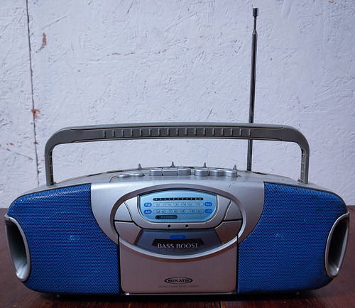 Hikato Radio Manilla Cassette Am Fm Crs-10 Plateado 