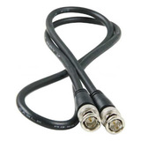 Cable Bnc 1,8m Rg59 M/m, Conec. Bañados En Oro