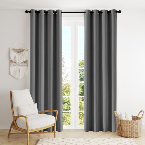 Cortina Opaca De Ventana, 150 X 230 Cm, Para Sala De Estar,