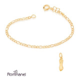 Pulseira + Pingente Infantil Rommanel 550055/540977