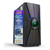 Pc Home/gamer Intel I7 16gb C/vídeo Intel Hd4600 + Hdd 500gb