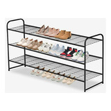 Organizador 3 Niveles Para Zapatos En Metal Para Closet