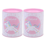 Hucha Con Forma De Unicornio Para Habitación Infantil, 2 Uni