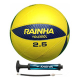 Bola De Vôlei De Quadra Rainha Vl 2.5 + Bomba De Ar