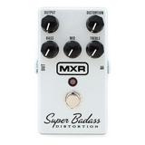 Mxr M75 Super Badass Distortion Distorsión Para Guitarra Color Blanco