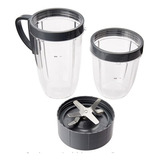 Kit Nutribullet Vaso 32 Y 18oz Aspa, Aro Y Aro Con Asa 