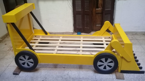 Cama Auto Topadora Infantil