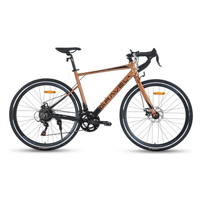 Bicicleta Gravel De Ruta Calle Asphalt R700c 14v Shimano Color Bordó Tamaño del cuadro L | Meses sin interés