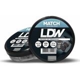 Kit 05 Caixas Chumbinho Match Ldw 5,5mm 625 Unidades