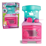 Cozinha Completa Sonho De Menina Brinquedo Rosa C Acessórios