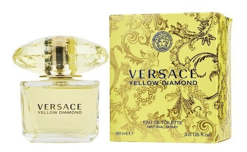 Perfume Yellow Diamond De Versace 90 Ml Eau De Toilette Nuevo Original