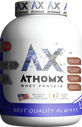 Whey Protein Athomx 1 Kg Proteina Suero Leche Gold Quality | Envío gratis