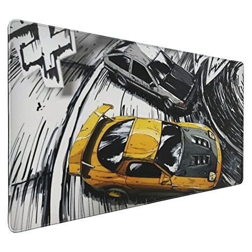 Initial D Anime Mouse Pad Extended Xxl & Large Gami...