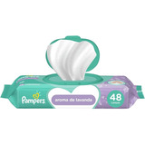 Pampers Lenços Umedecidos Para Bebês Aroma De Lavanda 48 Unidades