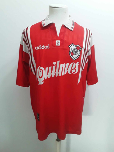 Camiseta River Plate Alternativa 1997 De Juego # 18 Roja 