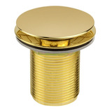 Válvula Escoamento 1.1/4 Dourada Tanque Click Up Gold Go5241