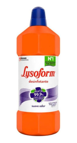 Lysoform Bruto Desinfetante Suave Odor 1 Litro