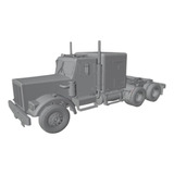 Stl Impressão 3d Caminhão Peterbilt Completo Escala 1:14