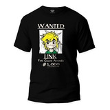 Playera Estampada Zelda Wanted Tshirt Hombre Mujer Dtf