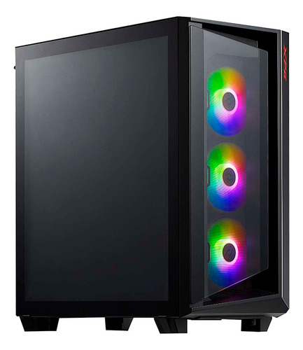 Gabinete Gamer Xpg Cruiserst Cristal Templado Atx Mt Negro