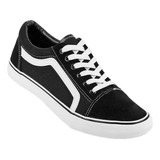 Tenis Basico Hombre Negro Textil Torrente 14703803