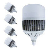 Kit 5 Lampada Led Bulbo 200w Branco Frio E27/e40 Bivolt