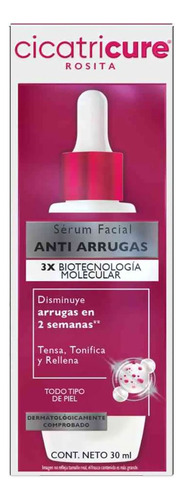 Cicatricure Rosita Serum Facial Firmeza Anti Arrugas 30ml