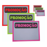 110 Placa De Preço Promoção Editável/loja/mercado/pvc