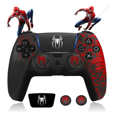 Funda Protectora Para Control DualSense de PS5 Spiderman 2 Antigolpes | Meses sin interés