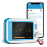 Monitor De Salud Cardíaca, Ecg Portátil Pantalla Táctil 