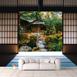Murales De Pared Dormitorio Estilo Japonés 167,64 X 243,84cm